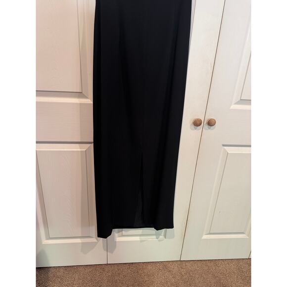 Vintage Daymor Couture Black Dress Suit Silver Embellished Evening Party - Picture 11 of 11